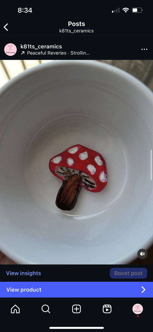 Mushroom magnet